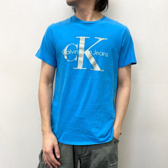 【1点のみ】Calvin Klein Tシャツ Sサイズ ブラック CKロゴ 男