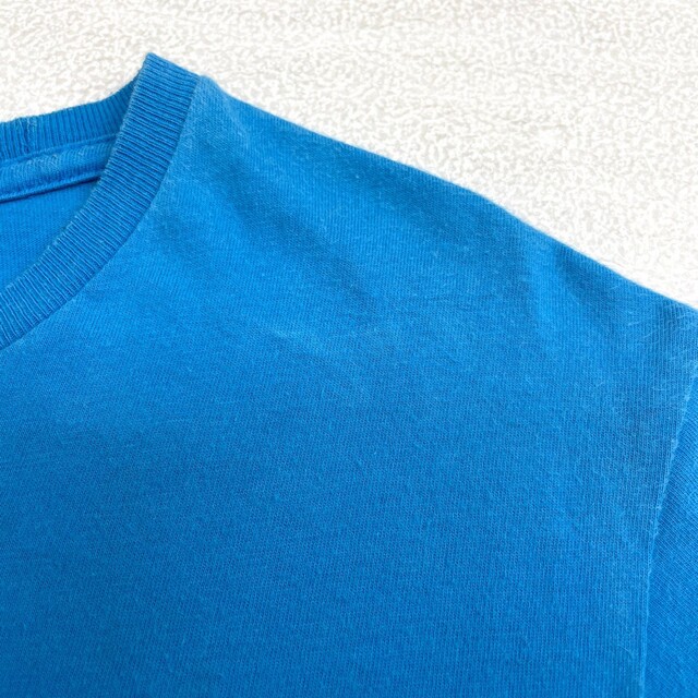Calvin Klein(カルバンクライン)のUS古着 カルバン クライン ジーンズ Calvin Klein Jeans Tシャツ 半袖 ロゴ プリント サイズ：メンズ S相当 ライトブルー【中古】 メンズのトップス(Tシャツ/カットソー(半袖/袖なし))の商品写真