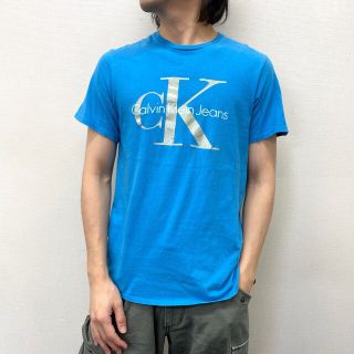 カルバンクライン 半袖 CK ロゴ Tシャツ J30J314544 メンズ ブラ