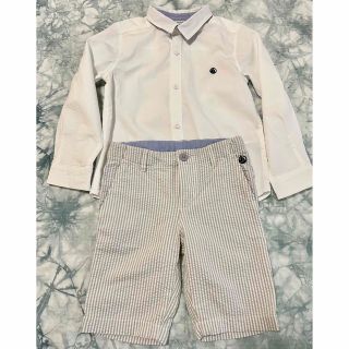 プチバトー(PETIT BATEAU)のプチバトー PETIT BATEAU 結婚式セットアップ（男の子）(Tシャツ/カットソー)