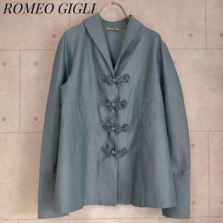 【美品】 ROMEO GIGLI ロメオジリ コート ヴィンテージ 黒 42