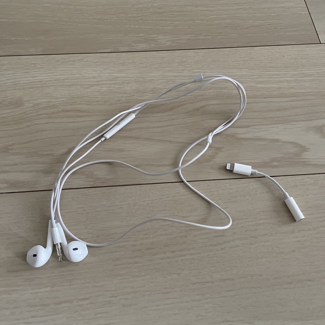Apple(アップル)のApple 正規品　イヤホン スマホ/家電/カメラのオーディオ機器(ヘッドフォン/イヤフォン)の商品写真