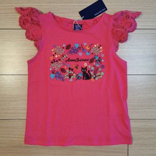 アナスイミニ(ANNA SUI mini)の★新品★アナスイミニ 肩レースネコフルーツ Tシャツ(Tシャツ/カットソー)