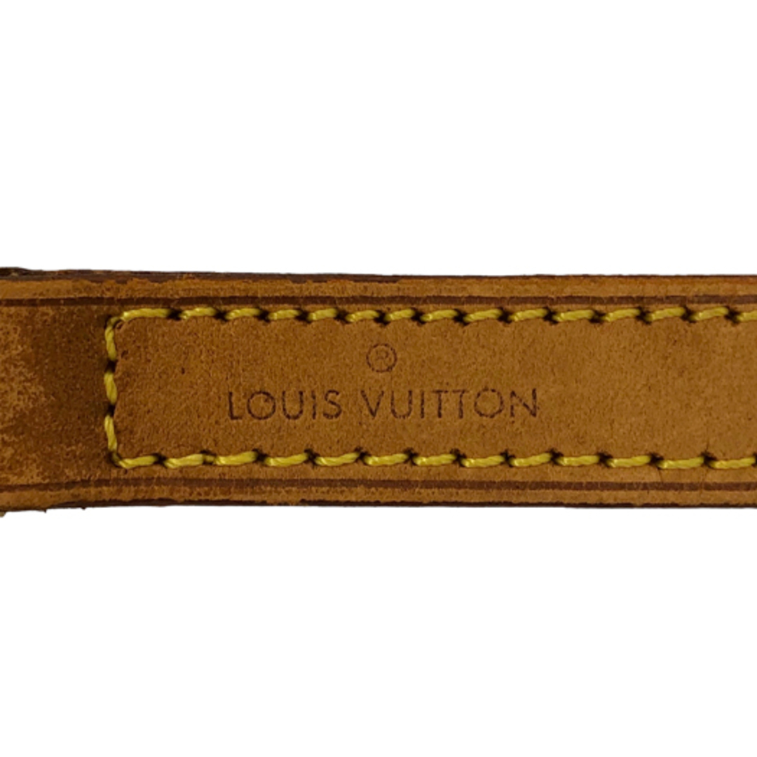 LOUIS VUITTON(ルイヴィトン)のルイ ヴィトン ショルダーストラップ ヌメ革ストラップ ヌメ革 ブラウン ハンドメイドのアクセサリー(キーホルダー/ストラップ)の商品写真