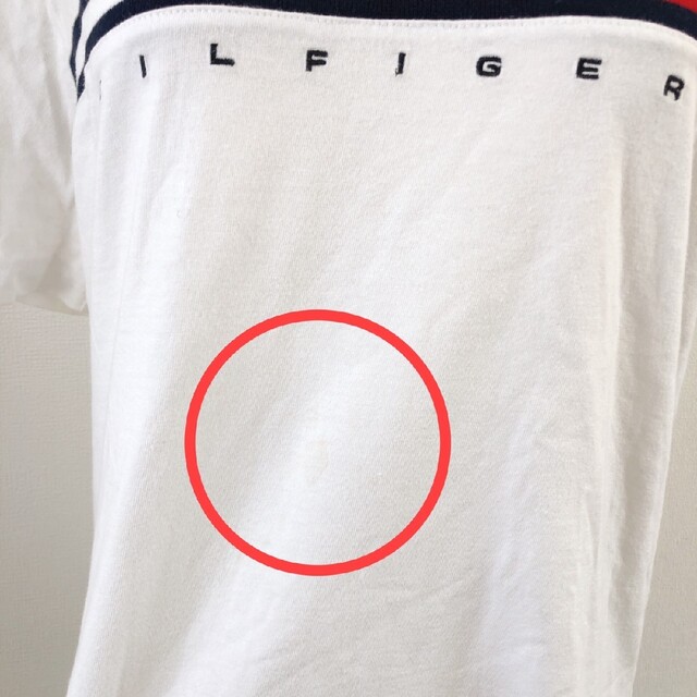 TOMMY HILFIGER(トミーヒルフィガー)のTOMMY HILFIGER トミーヒルフィガー 半袖カットソー  綿100% レディースのトップス(Tシャツ(半袖/袖なし))の商品写真