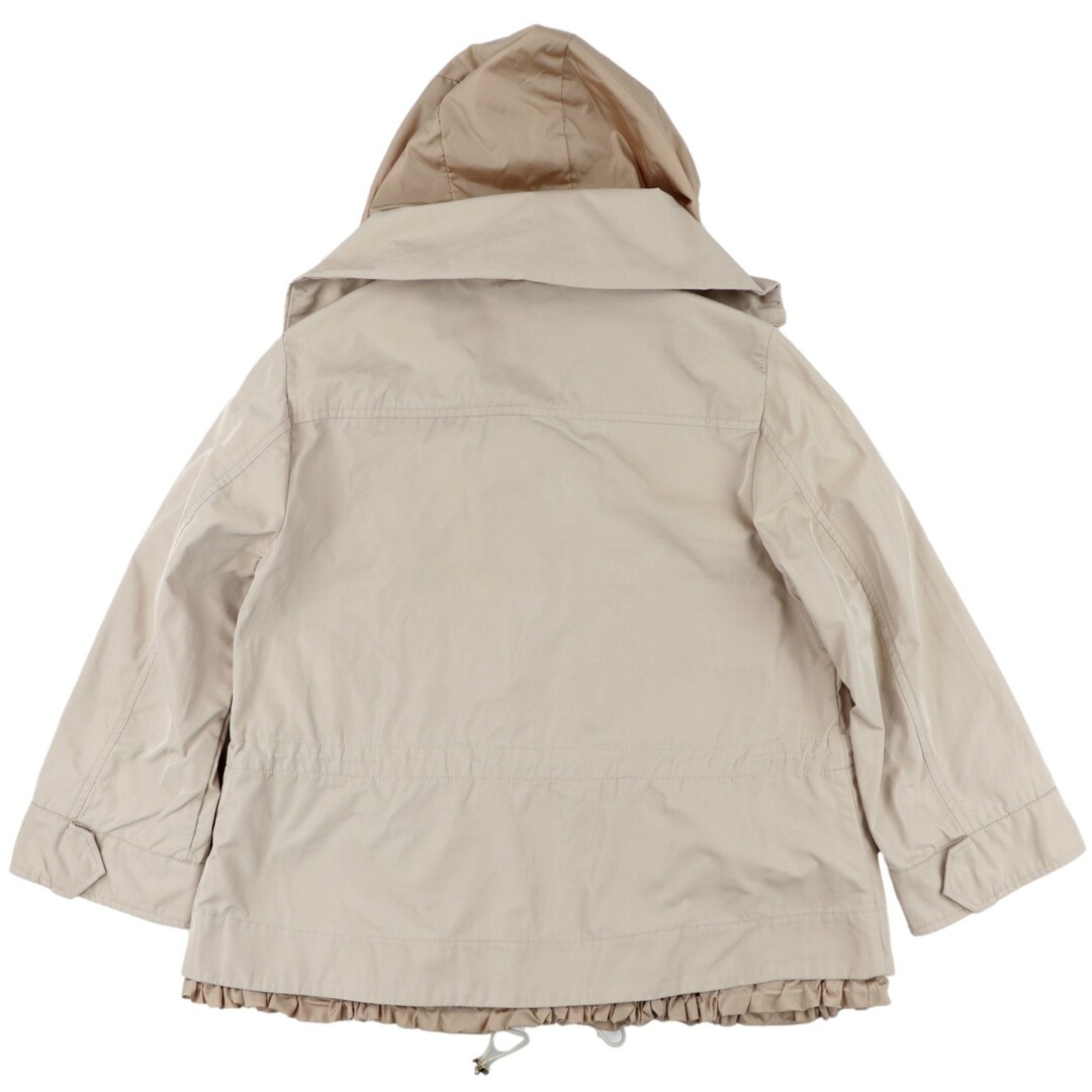 美品 モンクレール パケレッテ ジャケット レディース ベージュ フード ジップアップ PAQUERETTE MONCLER