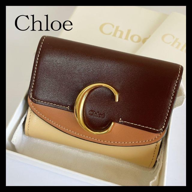 Chloe クロエシー　三つ折り財布