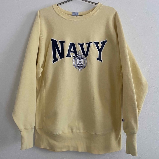 US.NAVY 軍物 希少種 90's チャンピオン リバースウィーブ