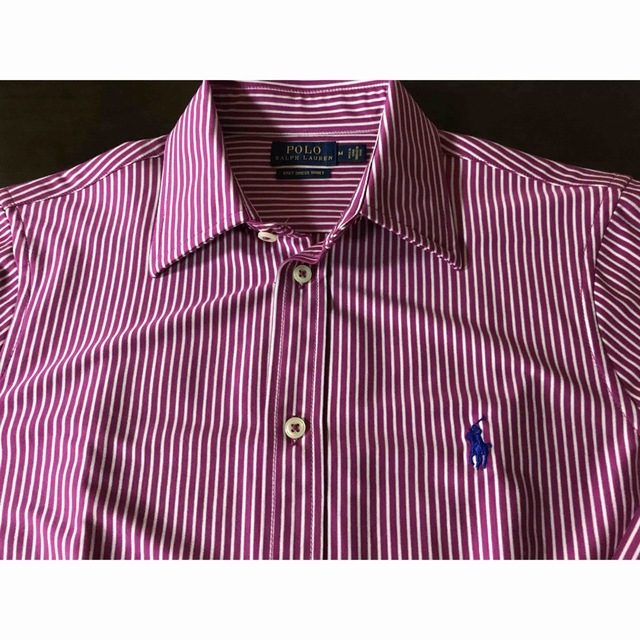 POLO RALPH LAUREN(ポロラルフローレン)のPOLO RALPH LAUREN レディースニットドレスシャツ レディースのトップス(シャツ/ブラウス(長袖/七分))の商品写真