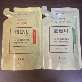 チフレケショウヒン(ちふれ化粧品)のちふれ アミノ シャンプーN 詰替用(170ml)＋アミノリンス(シャンプー)