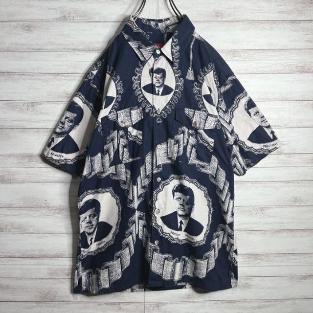 【入手困難!!】シュプリーム ✈︎ Kennedy Shirt 半袖シャツ 1