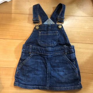 ベビーギャップ(babyGAP)のデニム サロペットスカート90(スカート)