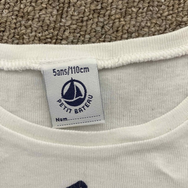 PETIT BATEAU(プチバトー)のプチバトー　Tシャツ&パンツセット　110cm キッズ/ベビー/マタニティのキッズ服女の子用(90cm~)(Tシャツ/カットソー)の商品写真