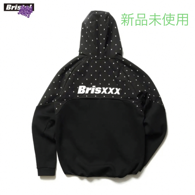 トップスFCRB Bristol コラボ ジップアップパーカー　ベンチレーションフーディ