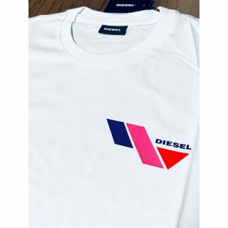 ディーゼル(DIESEL)のDIESEL  新品未使用　XSサイズ　Tシャツ　カットソー  白　ディーゼル(Tシャツ/カットソー(半袖/袖なし))