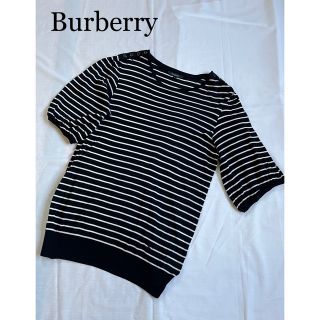 バーバリー(BURBERRY)の【未使用品】Burberry バーバリー　ボリューム袖　変形袖　袖コンシャス(カットソー(半袖/袖なし))