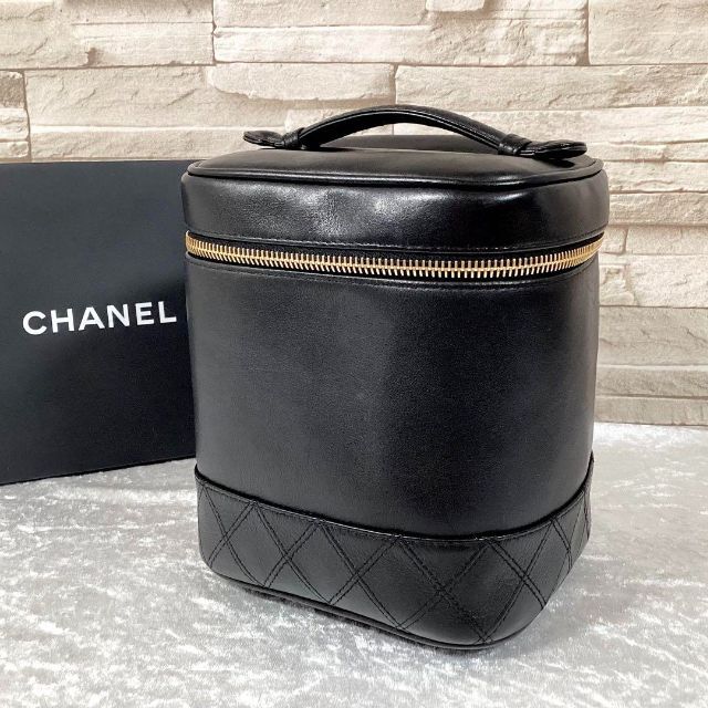大きい割引 CHANEL シャネル ピコローレ 縦型バニティ ハンドバッグ