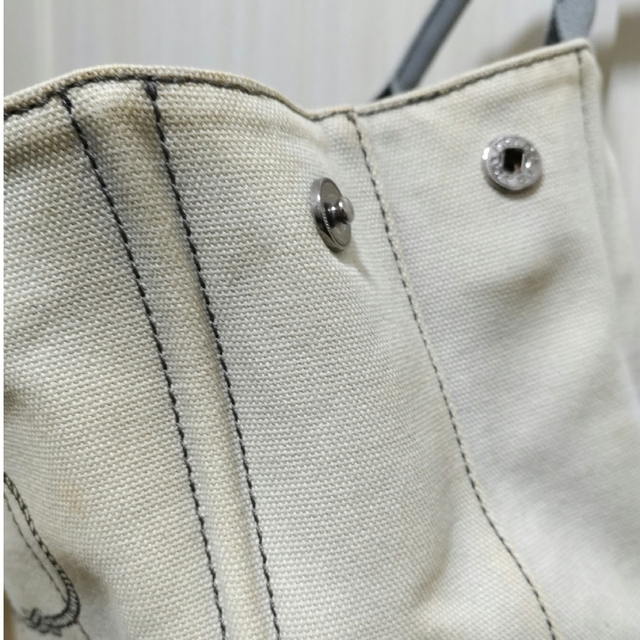 PRADA(プラダ)のプラダ　カナパ　ライトグレー レディースのバッグ(ハンドバッグ)の商品写真