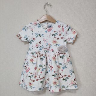 プチバトー(PETIT BATEAU)の新品未使用☆PETIT BATEAU　ワンピース　18m(ワンピース)