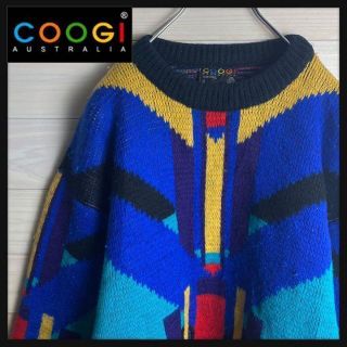 好評得価 COOGI - クージー☆立体3D編み総柄ニット 入手困難 即完売