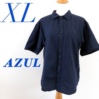 アズールバイマウジー(AZUL by moussy)のAZULbymoussy アズールバイマウジー オフィスカジュアル 半袖シャツ(シャツ/ブラウス(半袖/袖なし))