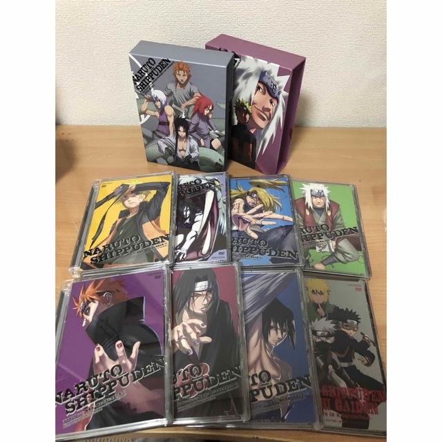 値下げNARUTO疾風伝DVD BOX①と②