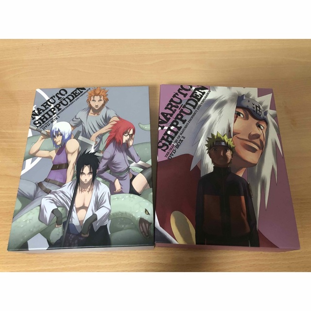 値下げNARUTO疾風伝DVD BOX①と②