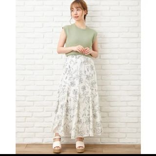 イング(INGNI)の新品　5,390円　INGNI　フリー　手書き風花柄スカート(ロングスカート)