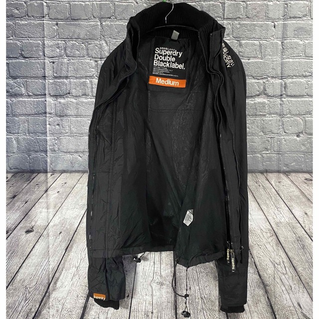 ナイロンジャケット M size ブラック オーバーサイズ メンズのジャケット/アウター(ダウンジャケット)の商品写真
