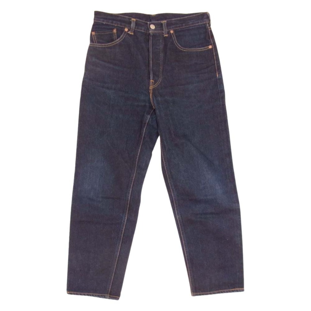 テクスト Text 20AW T20A-17PT01C Classic Fit Jeans One Wash ワンウォッシュ加工 クラシックフィット オーガニックコットン ジーンズ デニムパンツ インディゴブルー系 1