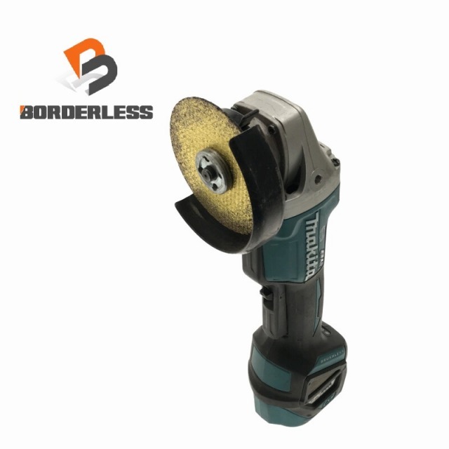 ☆品☆makita マキタ 18V 100mm 充電式ディスクグラインダ GA418D 本体のみ ディスクグラインダー 研磨機 研削 切削 68951自動車/バイク