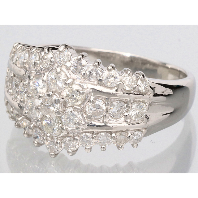 天然石リング 指輪 ダイヤモンド pt900 1.00ct /11号 | svetinikole.gov.mk