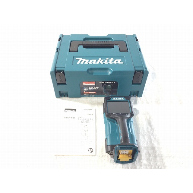 Makita ☆未使用品☆makita マキタ 14.4V/18V 充電式ウォールディテクタ WD181DZK 本体＋ケース付 ウォールスキャナー  コンクリート探知機 69477の通販 by 工具販売専門店Borderless(ラクマ店)｜マキタならラクマ