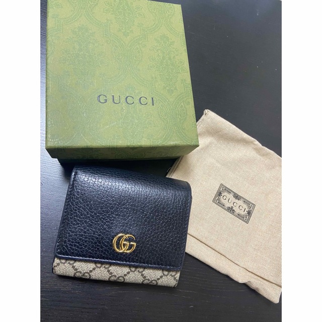 GUCCI グッチ・GGマーモントミディアム ウォレット