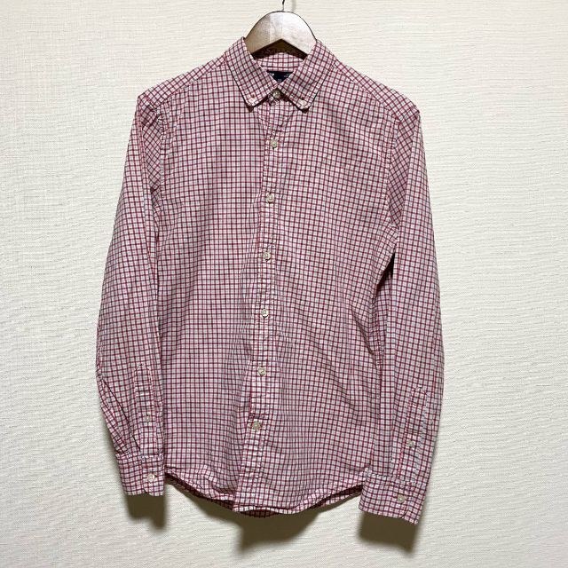 GAP(ギャップ)のアメリカ古着 GAP(ギャップ) 長袖シャツ　ギンガムチェックシャツ　A60 メンズのトップス(シャツ)の商品写真