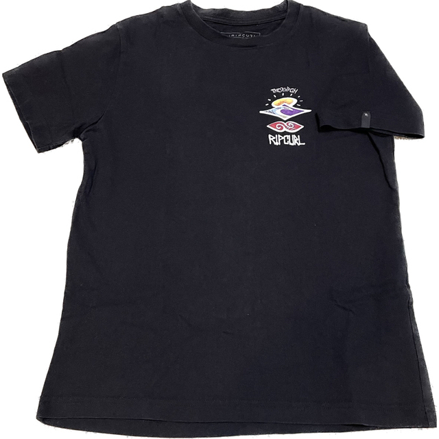 Rip Curl(リップカール)の【RIPCURL】リップカール Tシャツ 黒 160 S 美品 キッズ/ベビー/マタニティのキッズ服女の子用(90cm~)(Tシャツ/カットソー)の商品写真