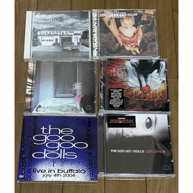 【まとめ売り】the goo goo dolls グーグードールズ エンタメ/ホビーのCD(ポップス/ロック(洋楽))の商品写真