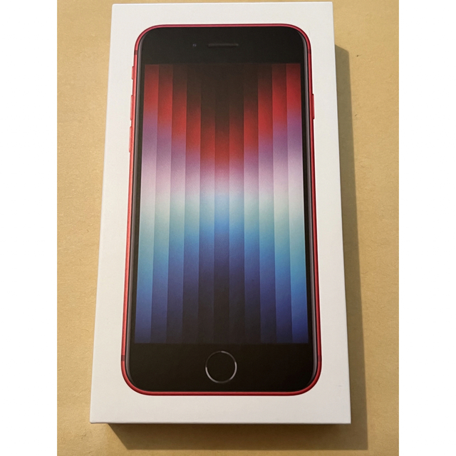 新品未使用 iPhone SE (第3世代) 64GB レッド simフリー