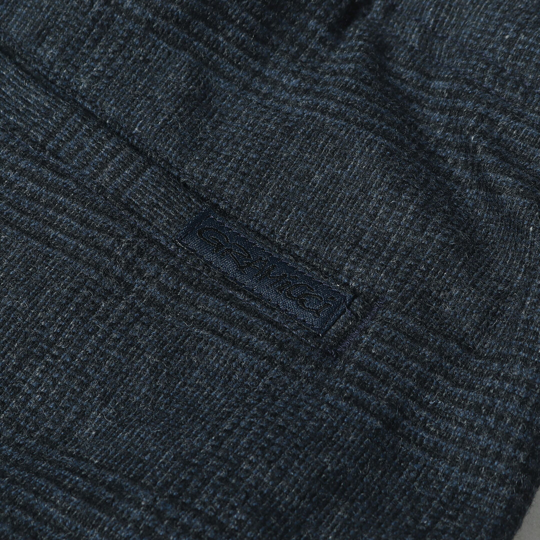 GRAMICCI グラミチ パンツ UNITED ARROWS ユナイテッドアローズ グレンチェック ウール ミックス テーパード クライミングパンツ green label relaxing 別注 20AW ネイビー 紺 XL ボトムス ズボン コラボ【メンズ】