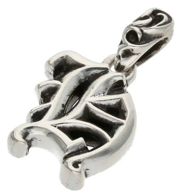 Chrome Hearts(クロムハーツ)のクロムハーツ  ALPHABET CHARM/アルファベットチャーム Hイニシャルチャームネックレストップ メンズ メンズのアクセサリー(ネックレス)の商品写真