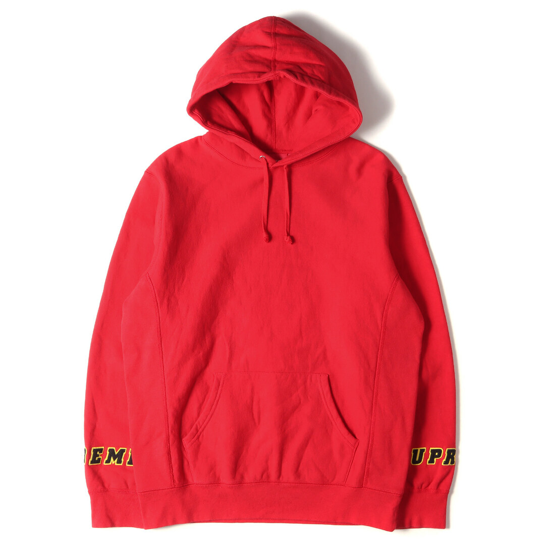 Supreme - Supreme シュプリーム パーカー 袖アップリケ ロゴ