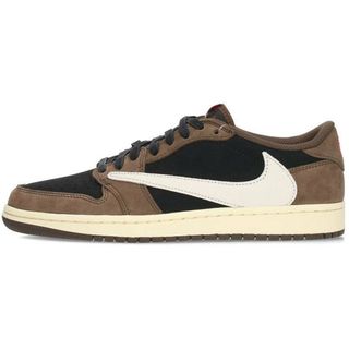 ナイキ(NIKE)のナイキ ×トラヴィススコット Travis Scott  AIR JORDAN 1 RETRO LOW OG SP TRAVIS SCOTT CQ4277-001 エアジョーダン1レトロロウオージースニーカー  メンズ 26cm(スニーカー)