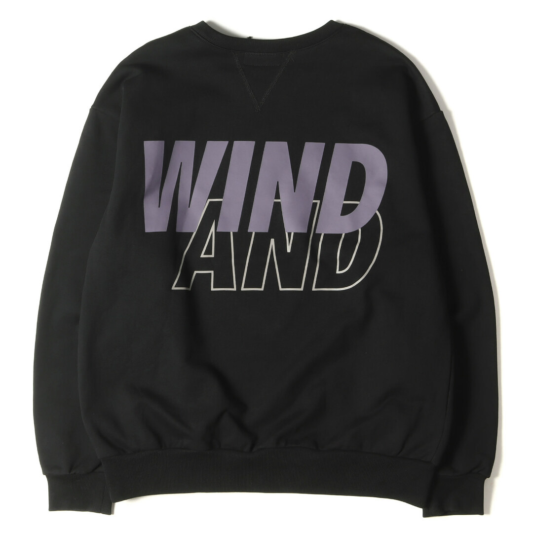WIND AND SEA ウィンダンシー スウェット ブランドロゴ クルーネック
