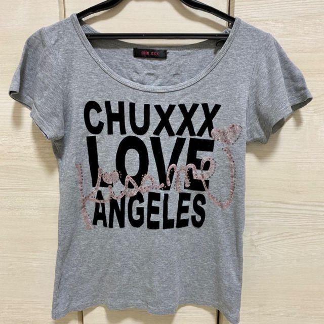 CHU XXX(チュー)のCHU XXX　シャツ　グレー レディースのトップス(Tシャツ(半袖/袖なし))の商品写真