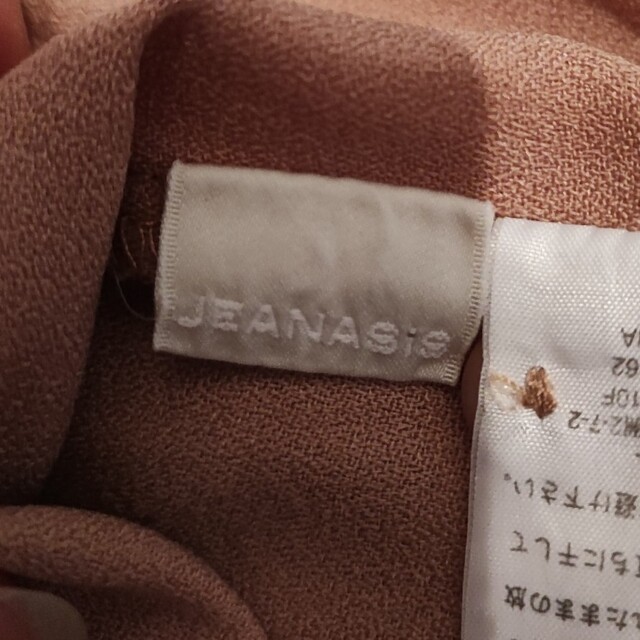 JEANASIS(ジーナシス)のJEANASIS ダスティピンク シャツ レディースのトップス(Tシャツ(長袖/七分))の商品写真