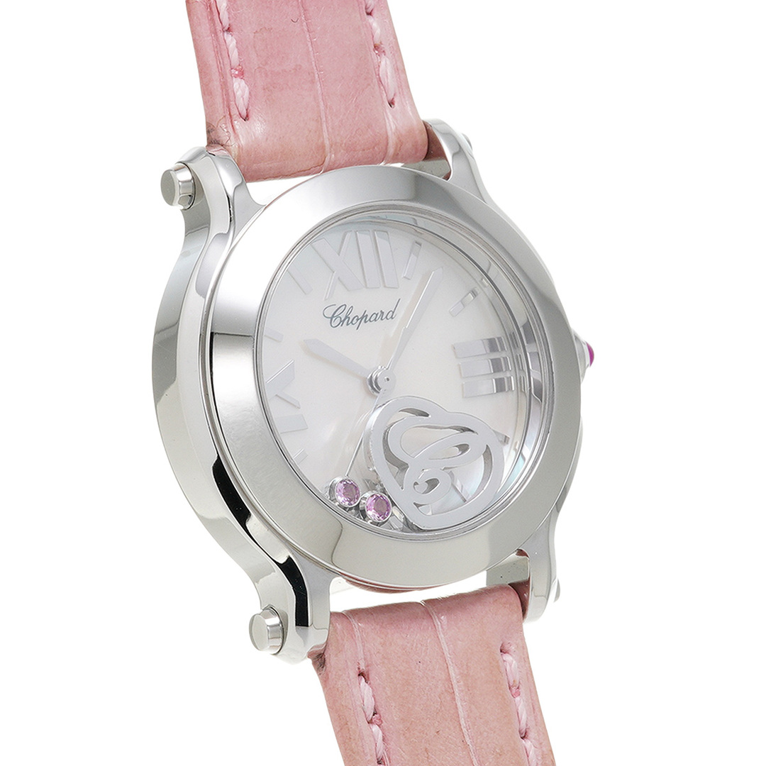 Chopard(ショパール)の中古 ショパール Chopard 278509-3015 ホワイトシェル /サファイア レディース 腕時計 レディースのファッション小物(腕時計)の商品写真