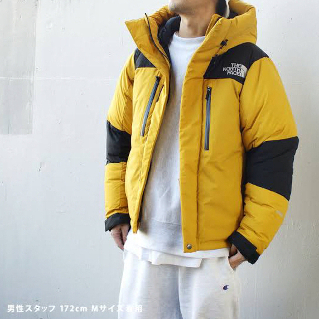 THE NORTH FACE バルトロライトジャケット　Mサイズ　黄色