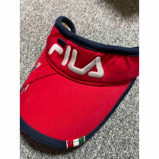 フィラ(FILA)のFILA サンバイザー(キャップ)