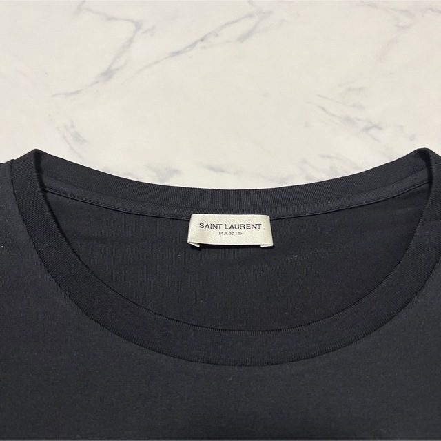 新品☆SAINT LAURENT ショートスリーブ Tシャツ 半袖 Lサイズ | www