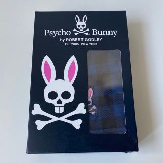 サイコバニー(Psycho Bunny)のサイコバニー ボクサーパンツ ボクサーブリーフ ブルー チェック柄 Mサイズ (ボクサーパンツ)